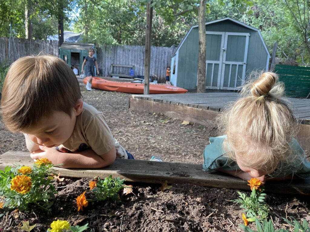 stop and smell the flowers